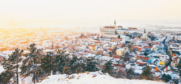 Roman Kozák | fotograf | Mikulov | Mikulov Svaty Kopecek Zamek Palava Zapad Slunce